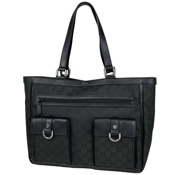 Gucci GG canvas Shoulder Bag black - Picture 1 of 6